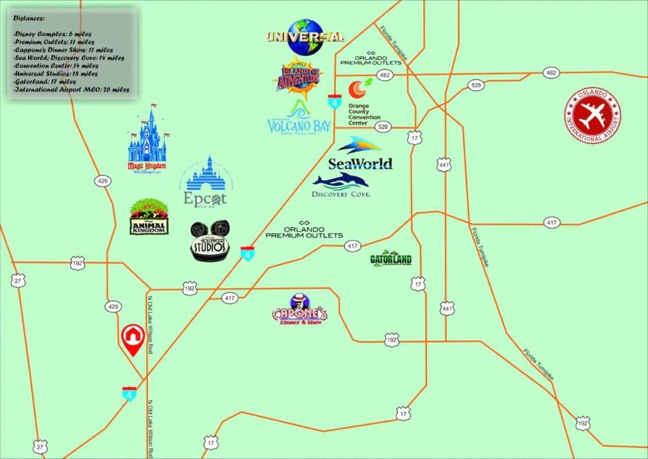 Epic Family Fun! Games & Theme Room, Pool - Encore Resort, Near Disney Orlando Luaran gambar
