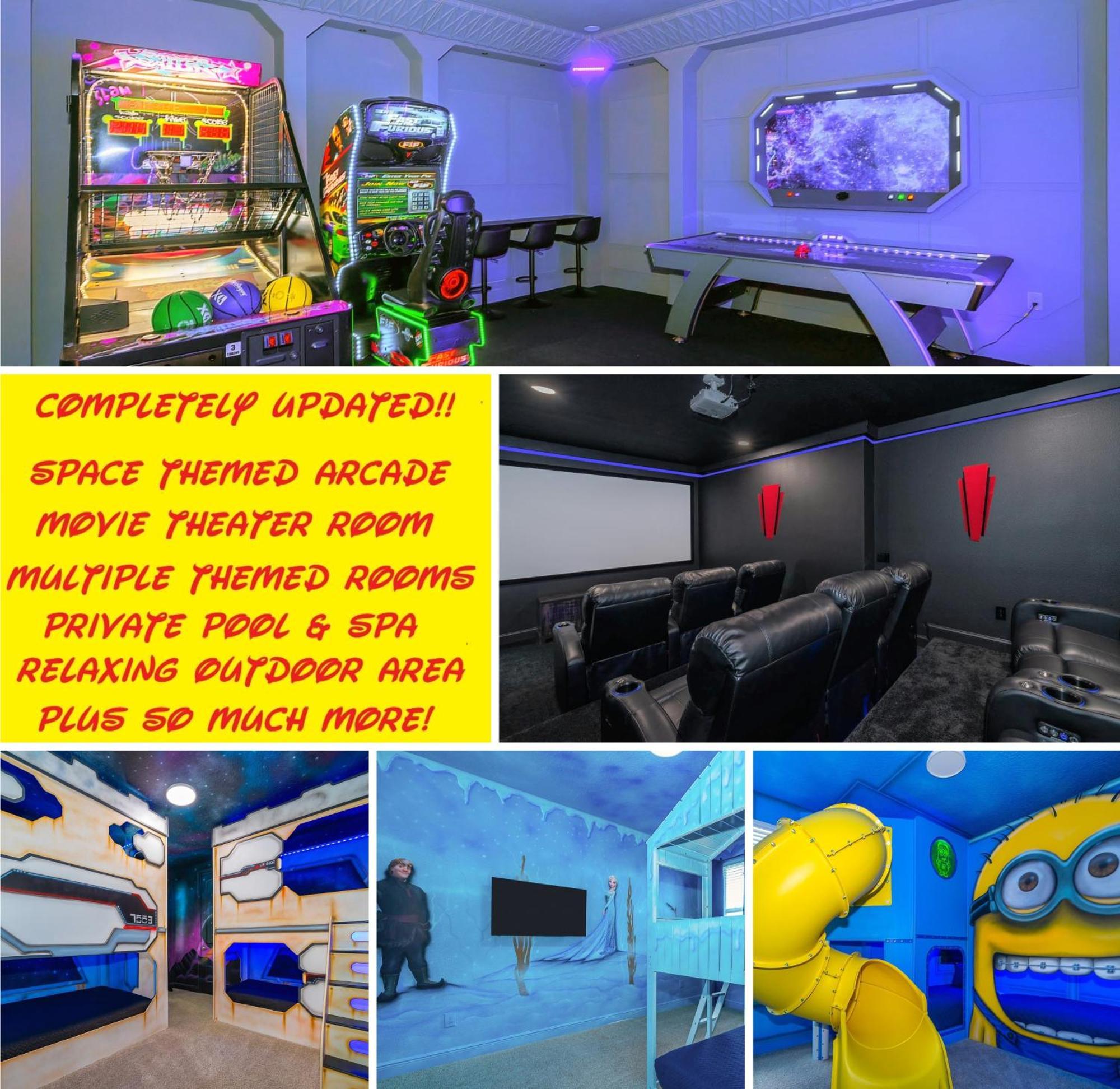 Epic Family Fun! Games & Theme Room, Pool - Encore Resort, Near Disney Orlando Luaran gambar
